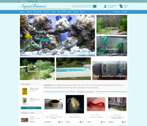 Aquabiance, Aquariums, équipements, entretient, bassin de jardin et aménagement